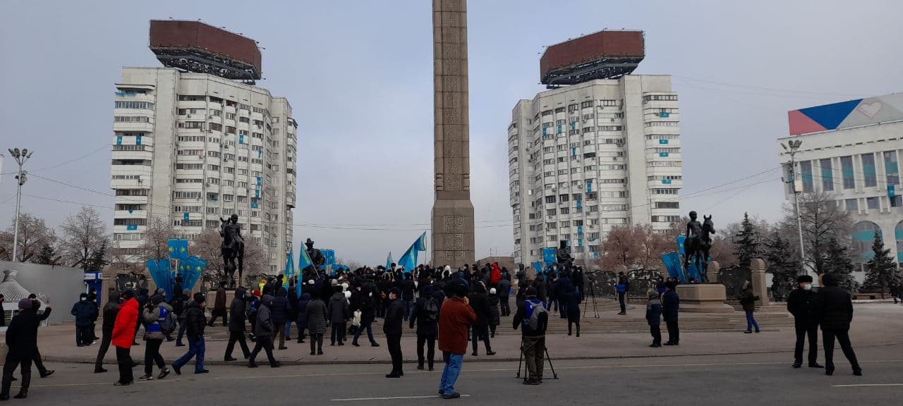 В Алма-Ате митинги и шествия оппозиционных сил прошли без задержаний