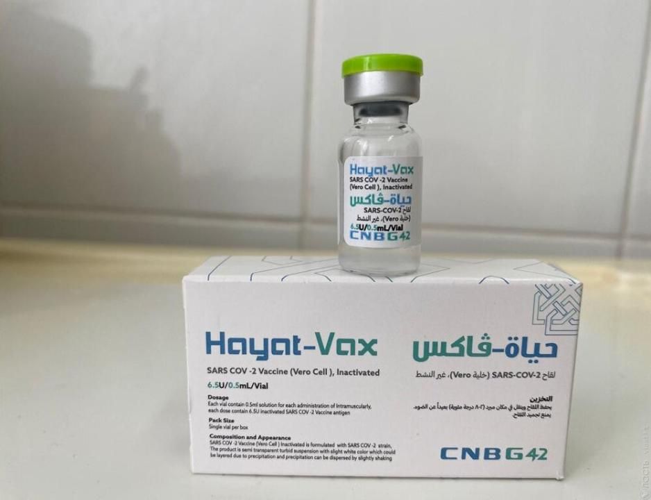 17 тыс. доз вакцины "Hayat-Vax" завезли в Туркестанскую область