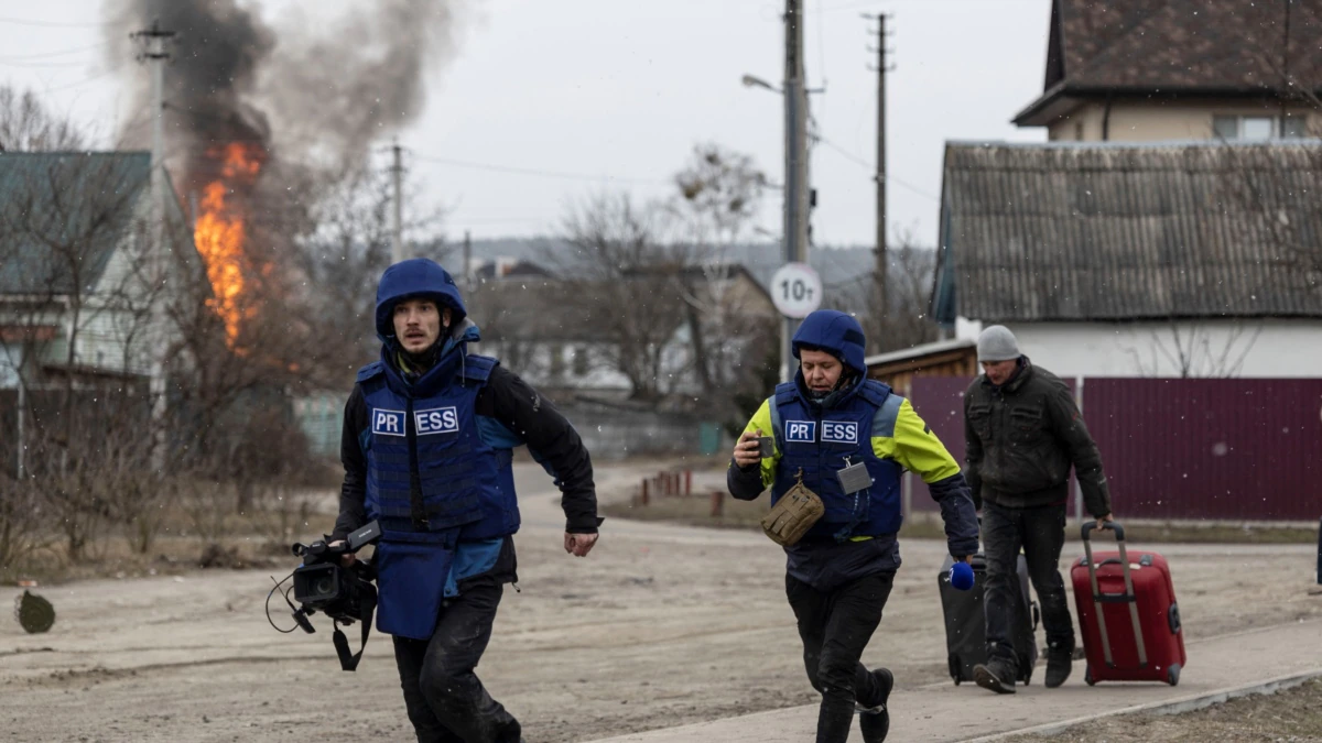 Больше всего журналистов погибло в Украине в этом году