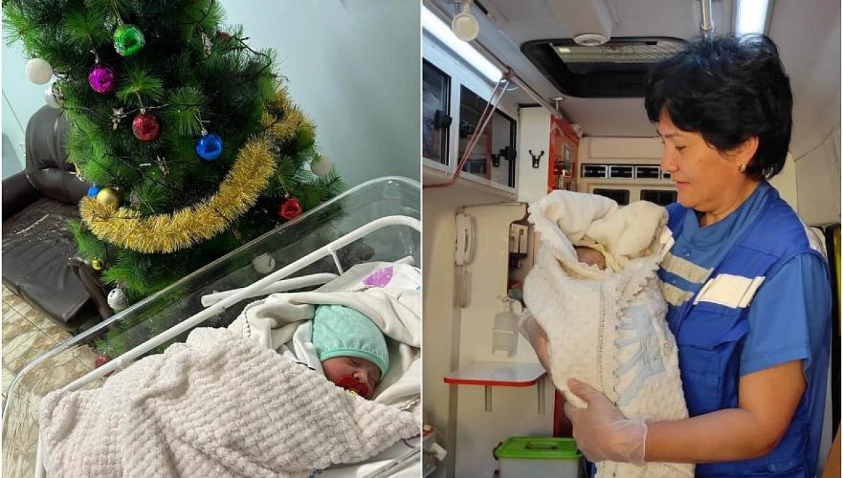 В Новогоднюю ночь родились почти 200 малышей в Казахстане