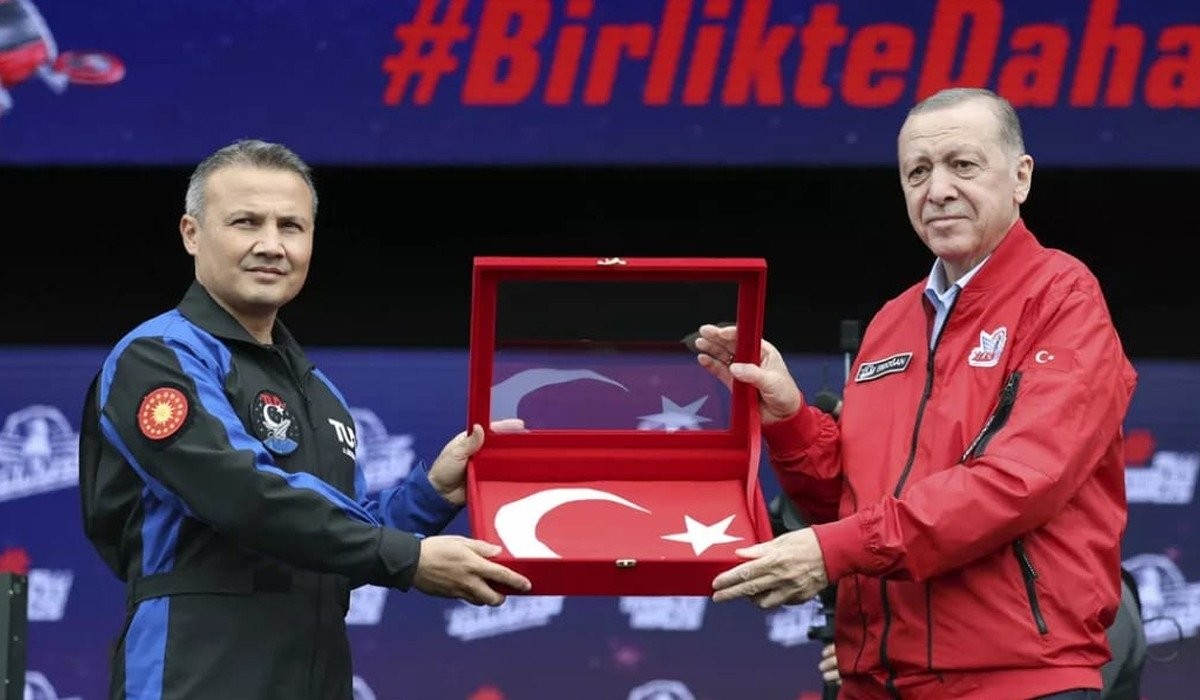 Альпер Гезеравджи ! Что мы знаем о первом турецком космонавте