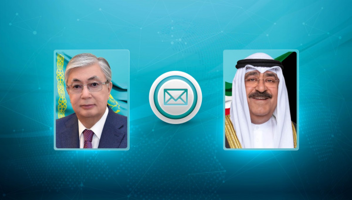 Президент Токаев поздравил Эмира Государства Кувейт с Национальным днем