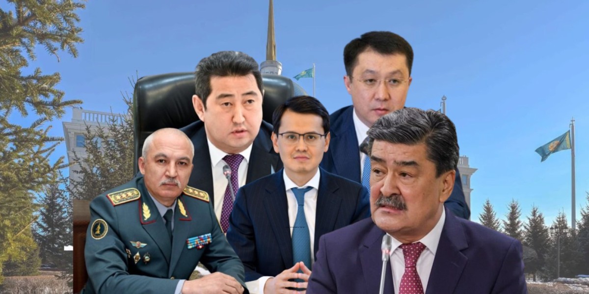 Каков средний возраст министров в Казахстане?
