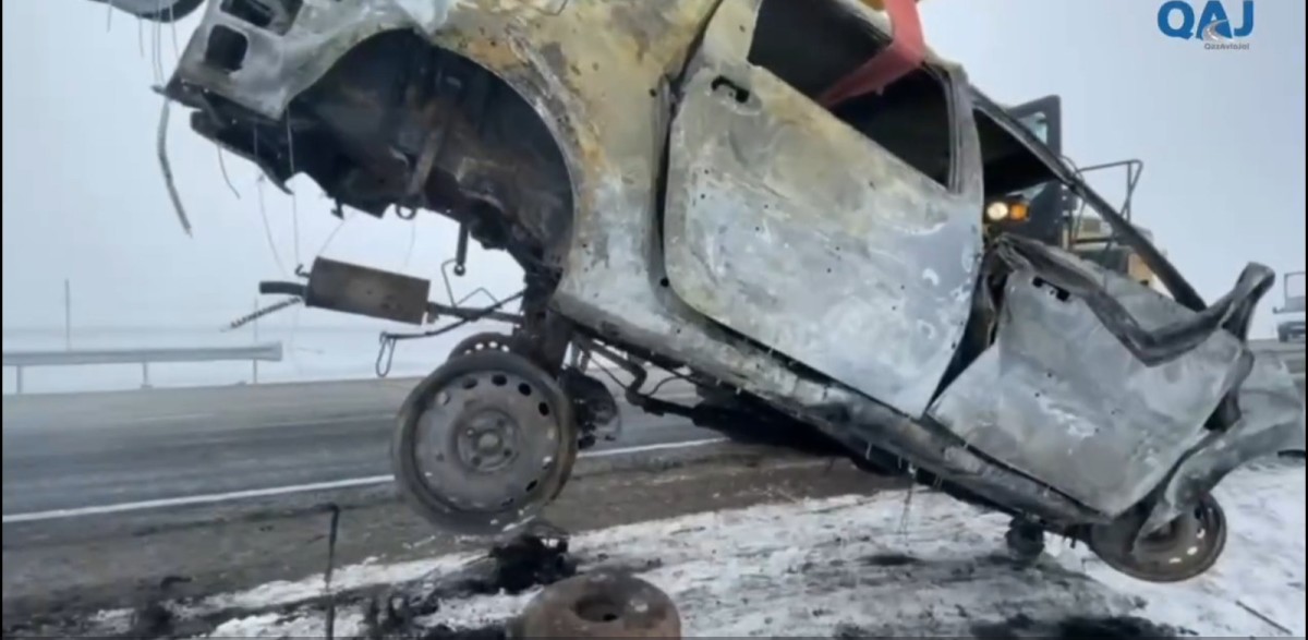 Восемь погибших в столкновении автомобилей на трассе Актобе-Астрахань
