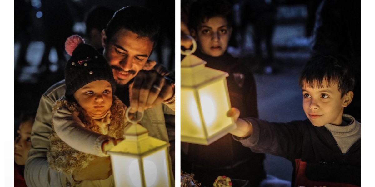 Украшают палатки: Как палестинцы готовятся к священному месяцу Рамадан?