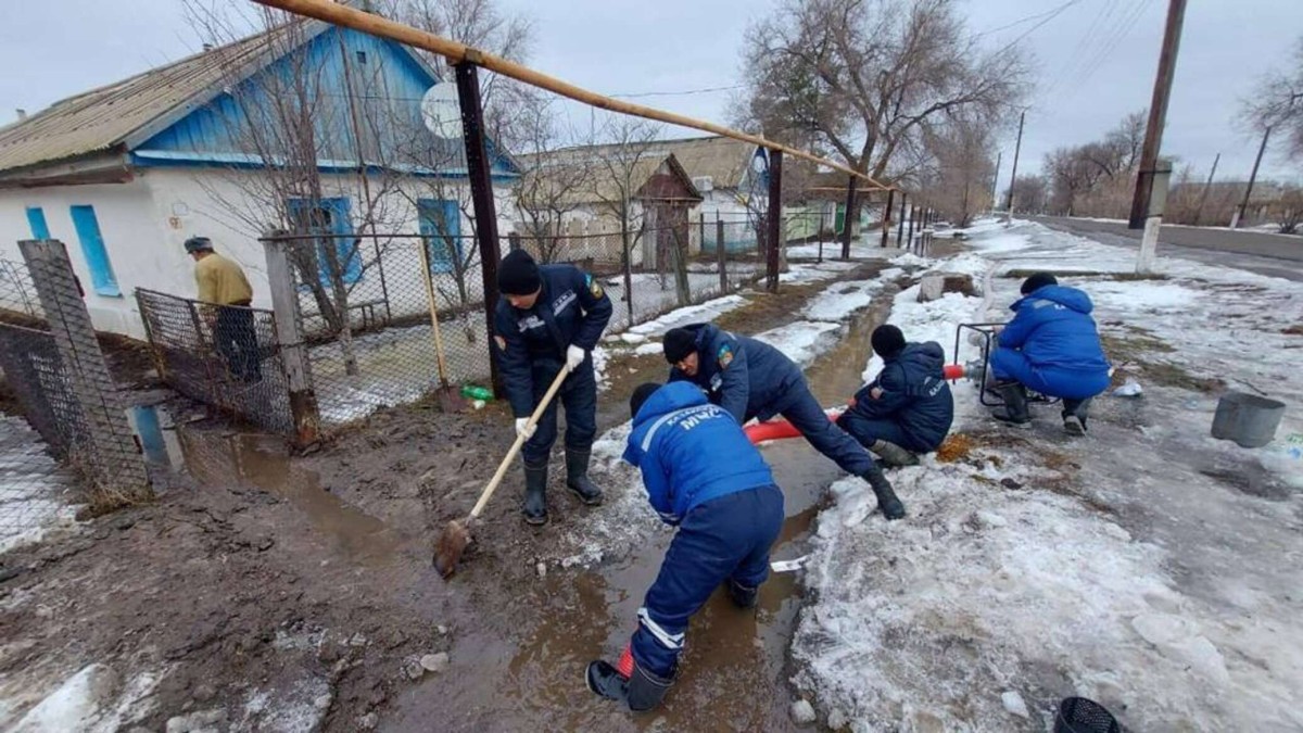 В Западно-Казахстанской области объявлен режим ЧС
