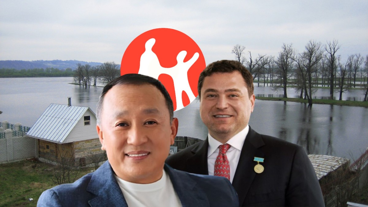 Вячеслав Ким и Михаил Ломтадзе выделят 20 миллиардов тенге на помощь пострадавшим от наводнение