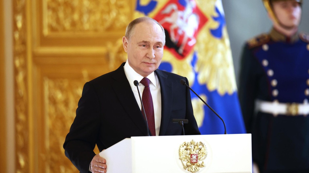 Путин в пятый раз вступит в должность Президента