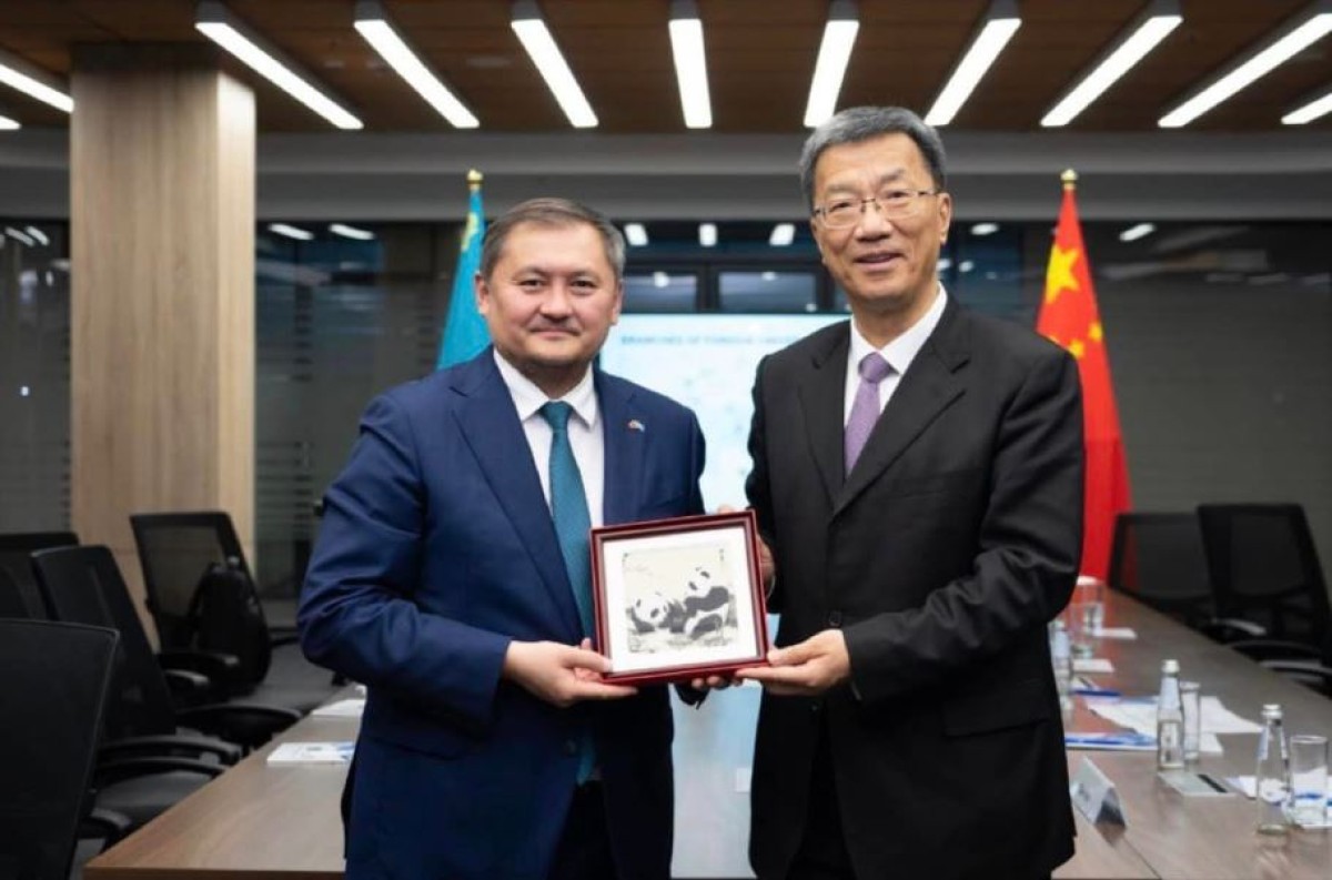 Состоялась встреча министров Казахстана и КНР