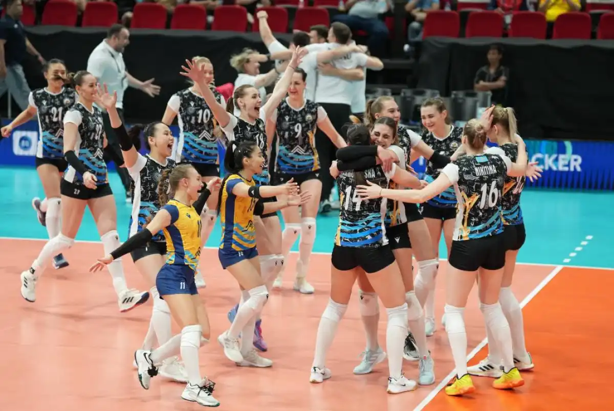 Волейболистки «Жетісу» впервые выиграли Лигу Чемпионов Азии
