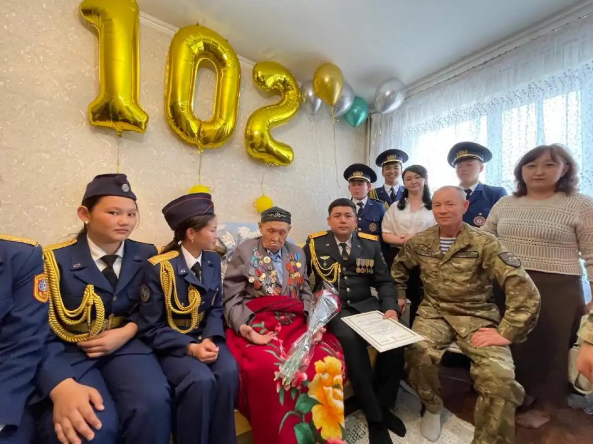102 года исполнилось участнику ВОВ