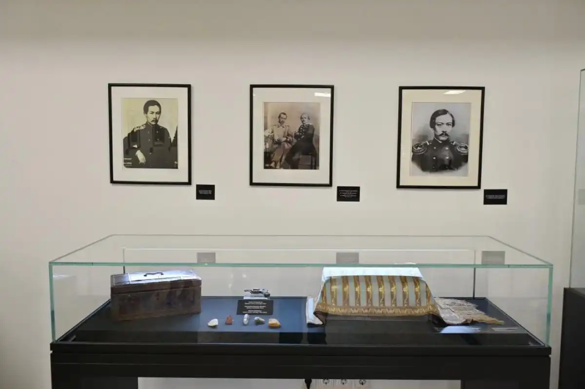 Открылась вставка, посвященная 190-летию Ш.Уалиханова
