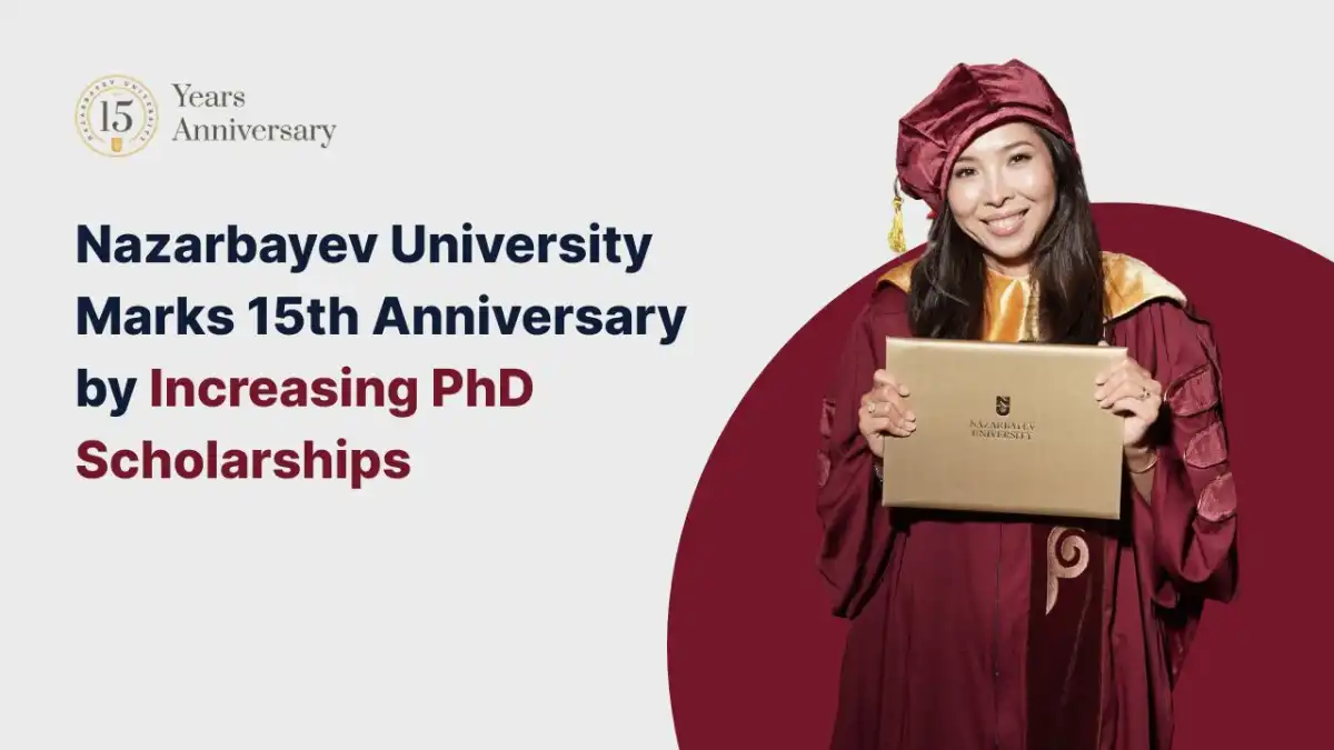 Nazarbayev University увеличил число PhD-грантов в честь своего 15-летия