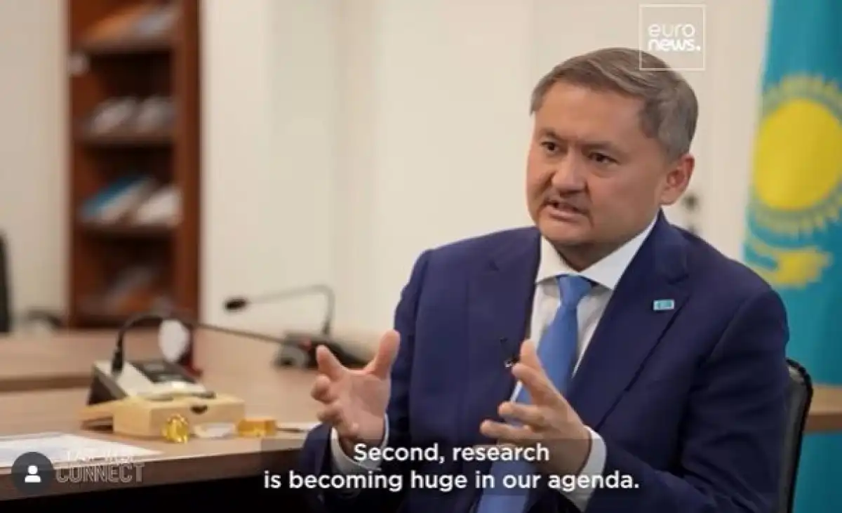 Миннауки дал интервью телеканалу Euronews (ВИДЕО)