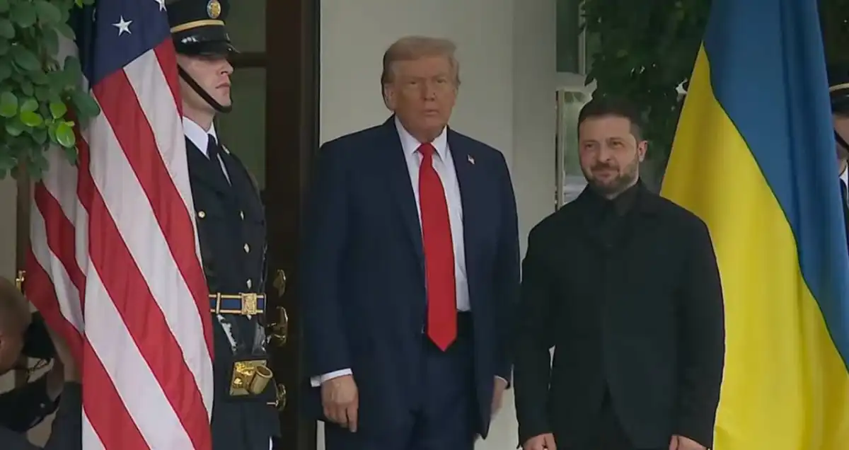 Трамп принял Зеленского в Белом доме