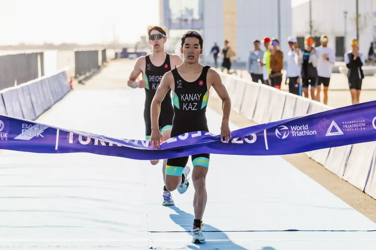 «Asia Triathlon Cup Turkestan» собрал сильнейших триатлетов со всего мира.