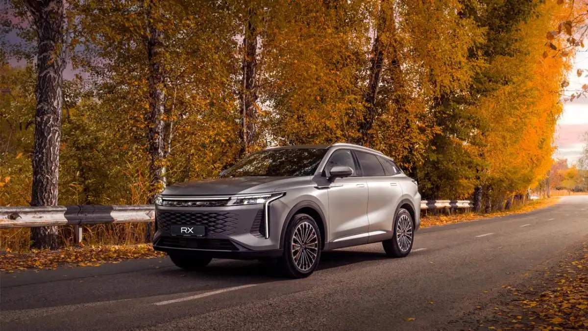 EXEED представил в Казахстане первый гибридный кроссовер RX PHEV