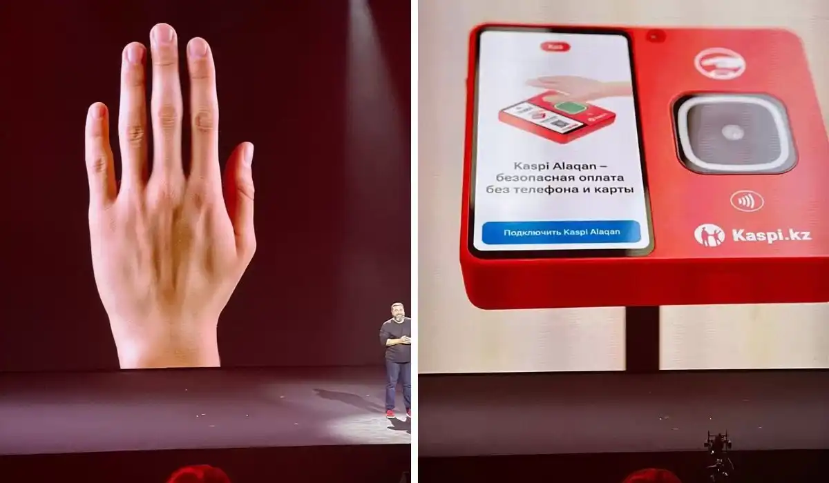Kaspi представил способ оплаты ладонью — Kaspi Alaqan