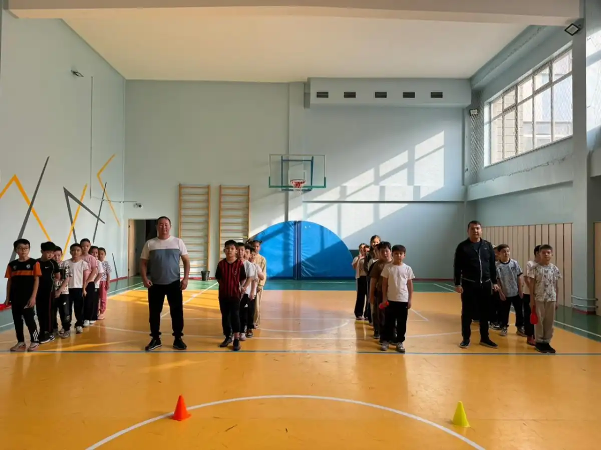 Спортивный праздник объединил пять школ Наурызбайского района