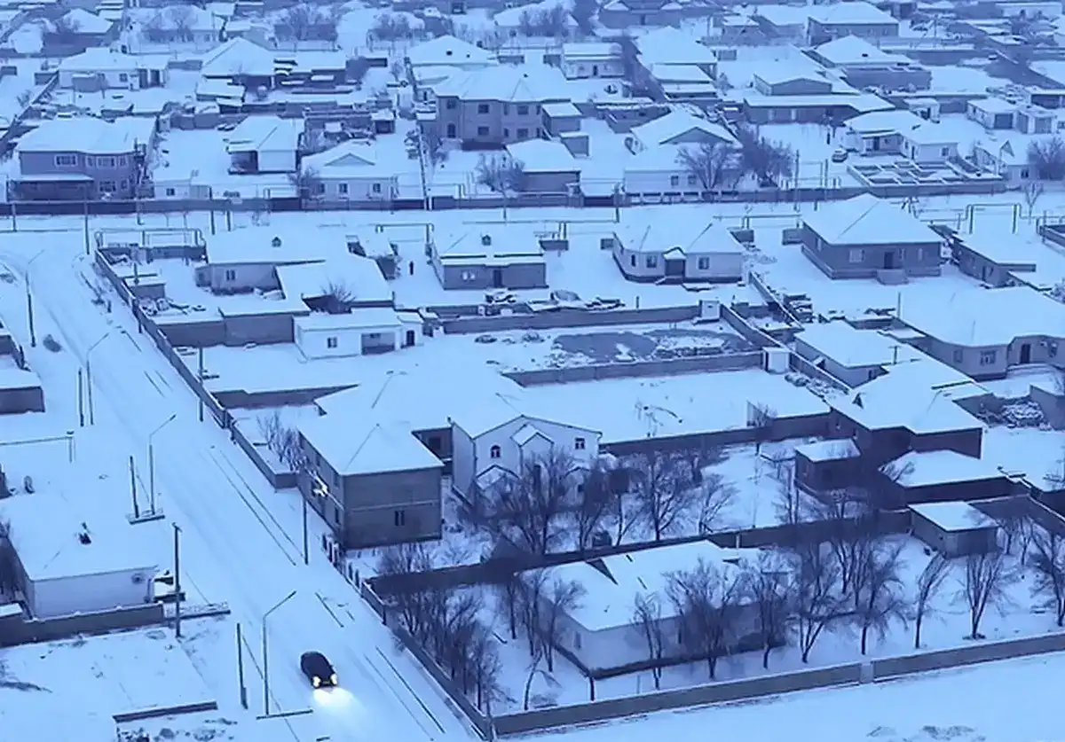 ШОК! Мангистау покрыло снегом: жители не могут поверить своим глазам