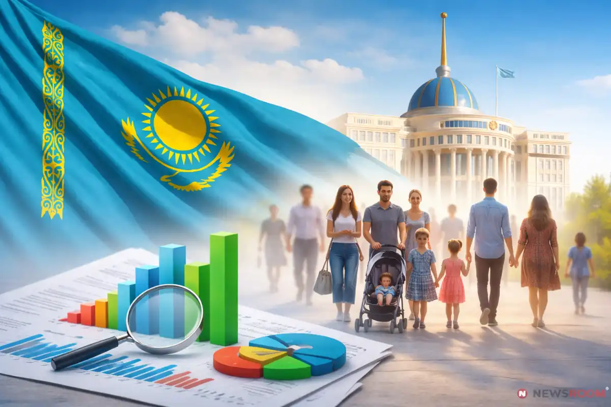 Казахстан в цифрах: как меняется население страны в 2025 году