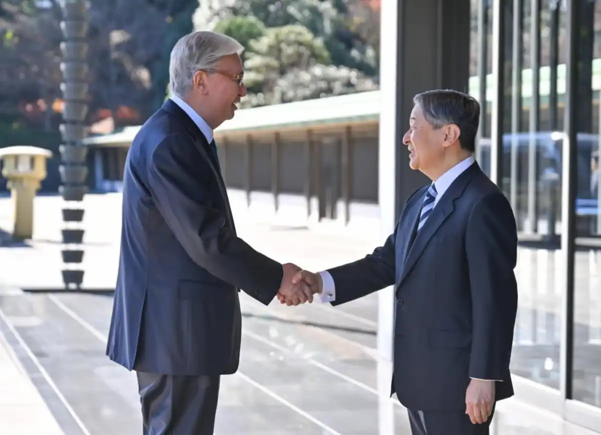 Касым-Жомарт Токаев встретился с императором Японии в Токио