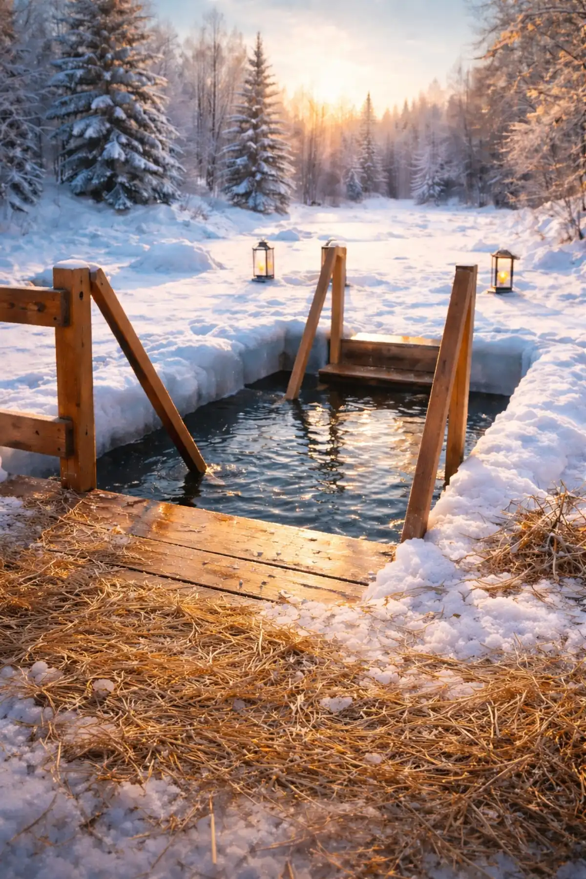 Крещенские купания в морозы: что важно знать о рисках и профилактике