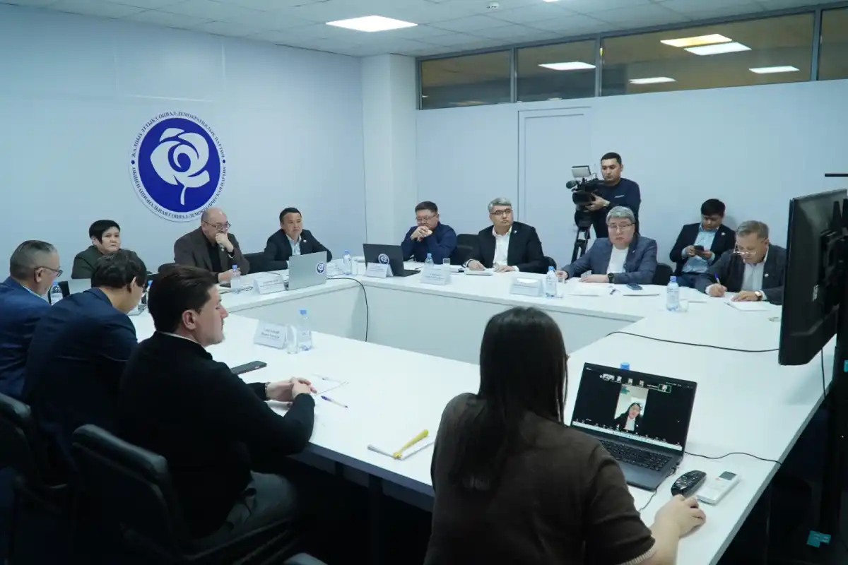 ОСДП обсудила проект новой Конституции Казахстана