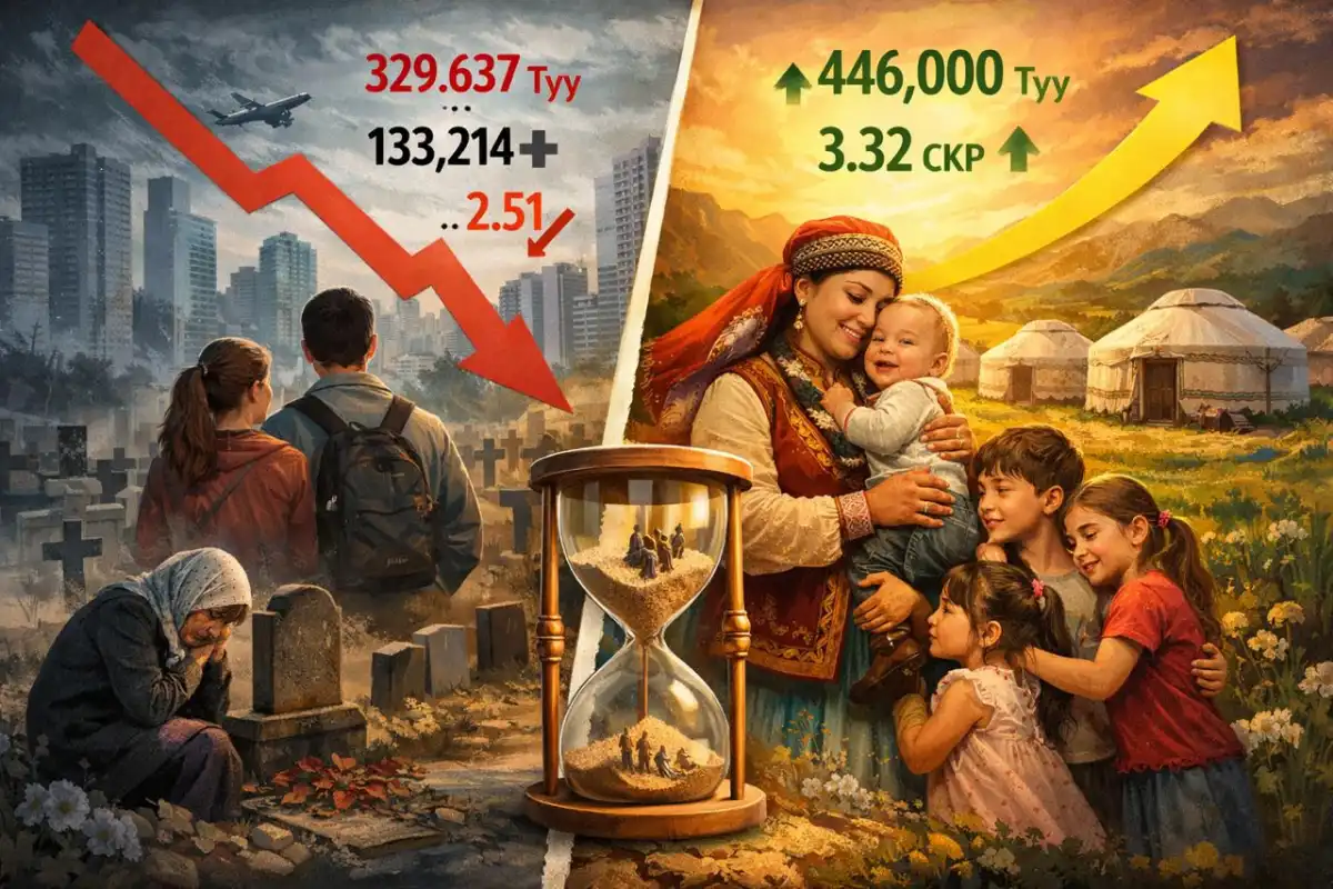 Тревожный сигнал: рождаемость в РК упала до минимума с 2007 года