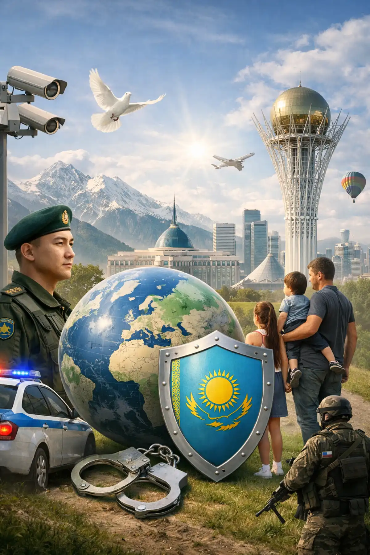 Казахстан признан одной из самых безопасных стран мира