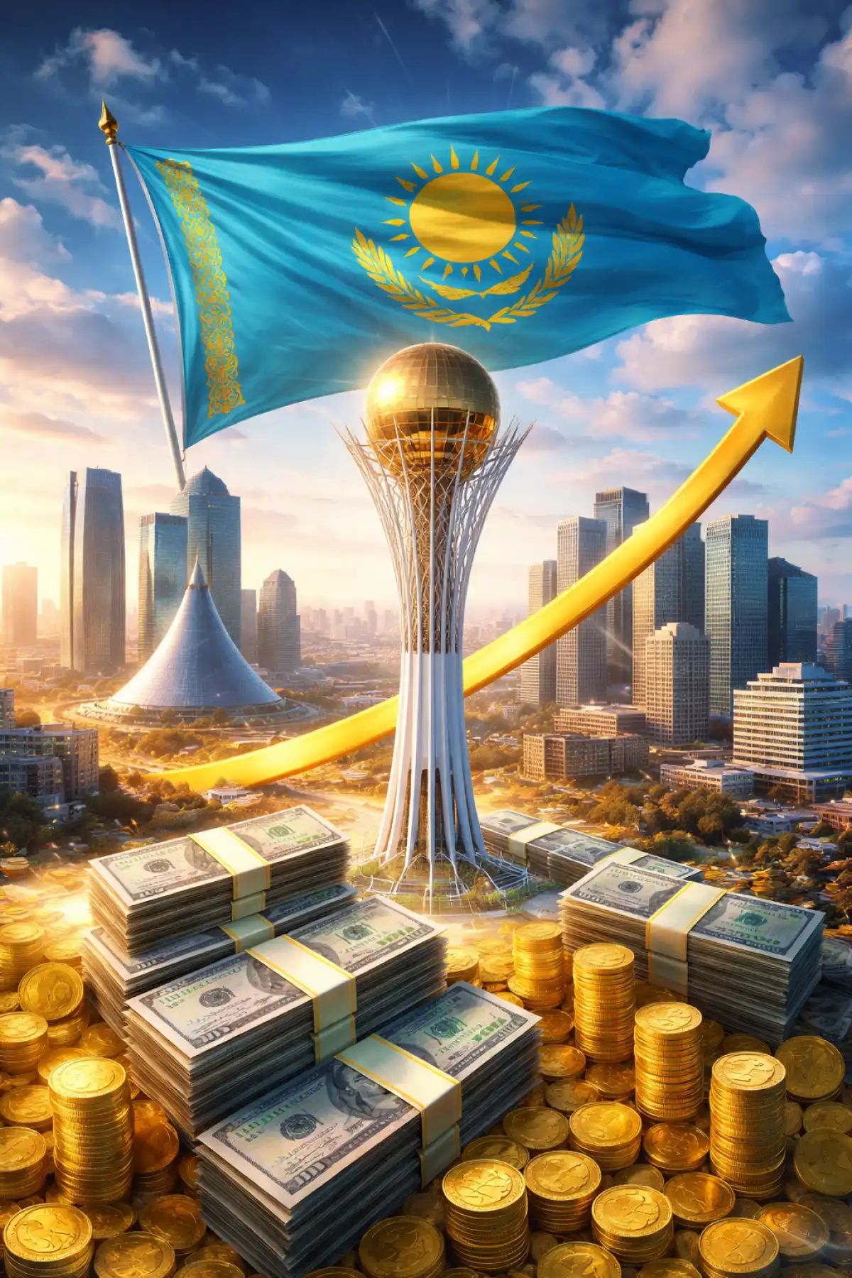 Казахстан лидирует в СНГ по ВВП на душу населения