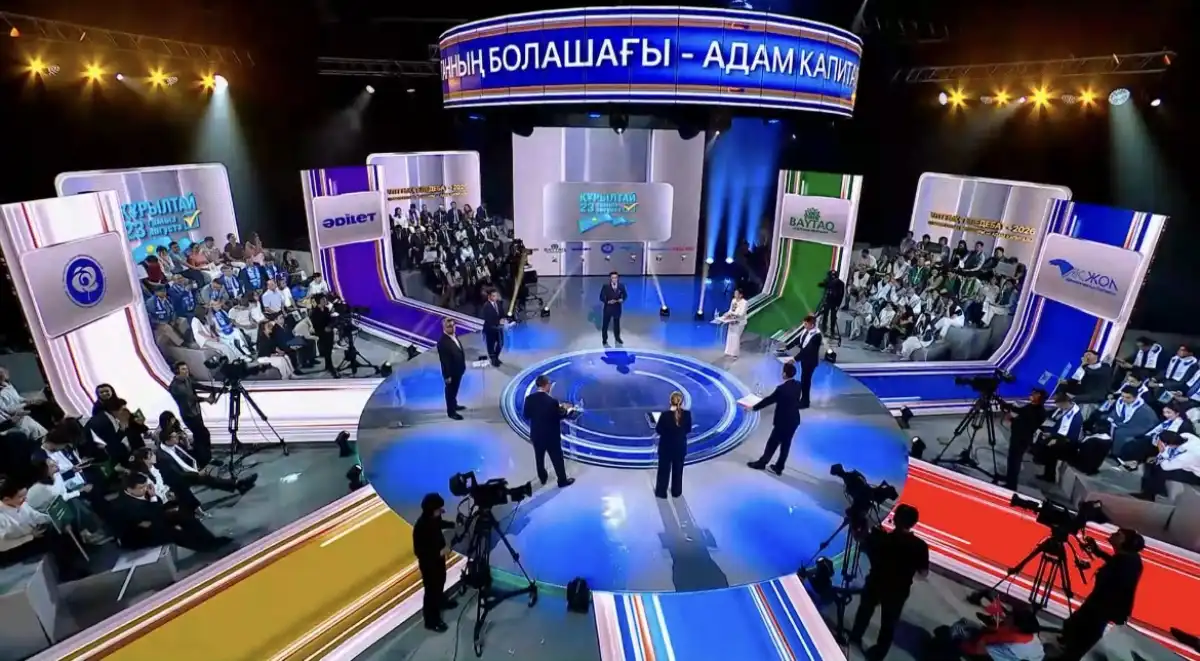Онлайн-опрос после теледебатов: лидером по числу голосов стала партия «Әділет»