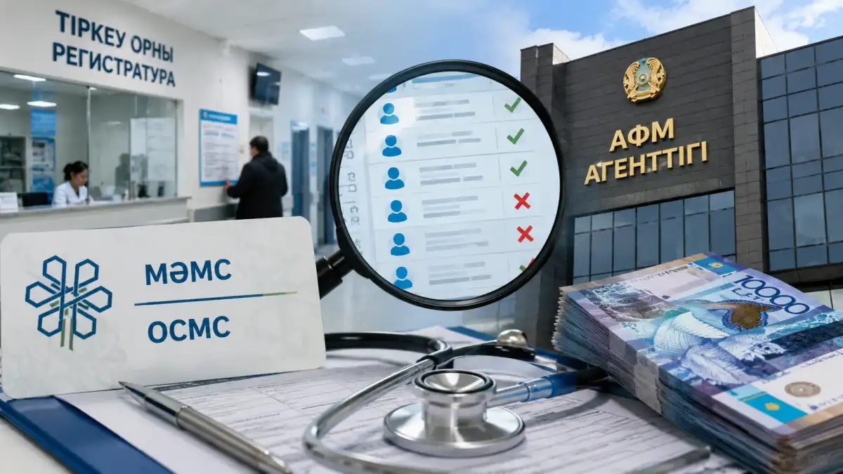 140 тысяч «мертвых душ» и ущерб на 3,5 млрд тенге: АФМ раскрыло масштабные хищения в системе ОСМС