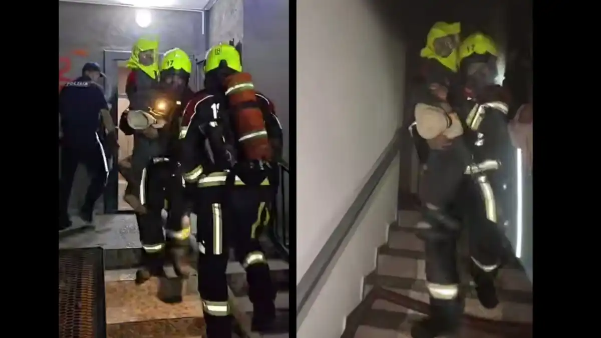 В Алматы из 10-этажного дома эвакуировали 28 человек после пожара