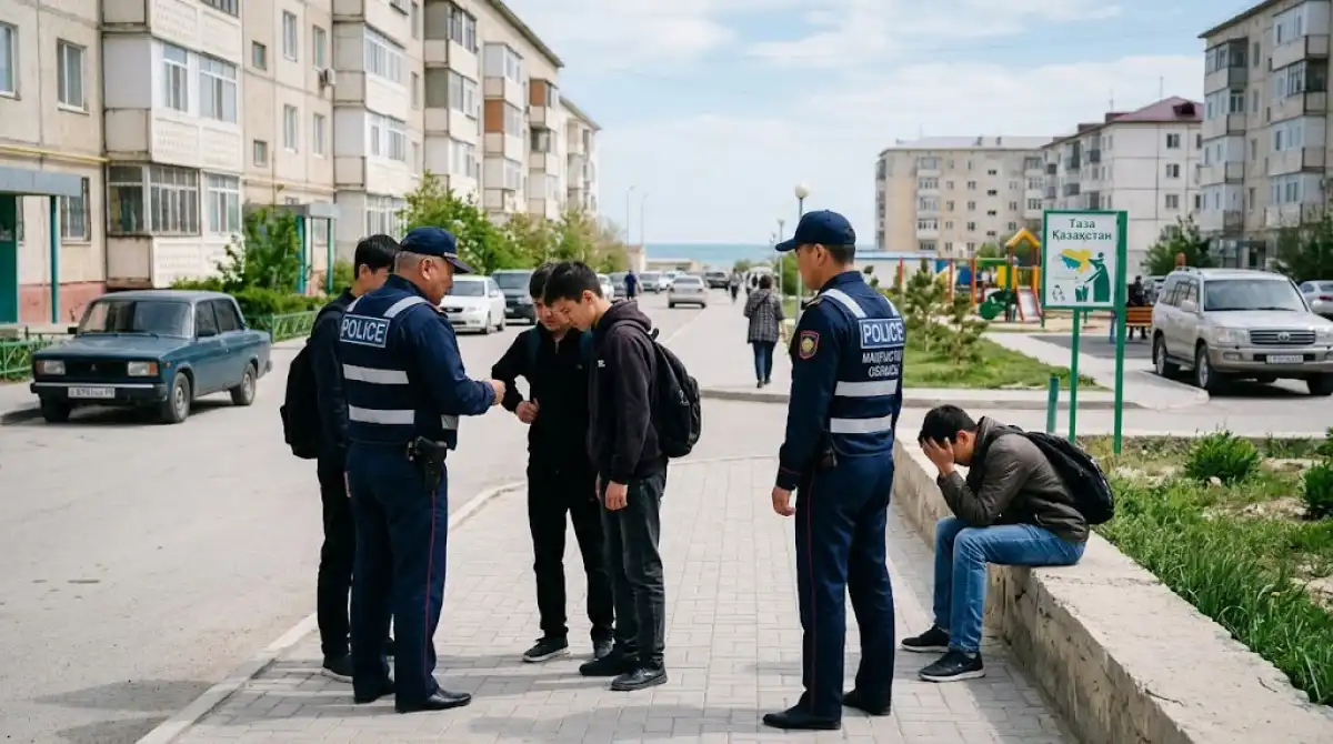В Мангистау стало меньше преступлений, но выросла подростковая преступность