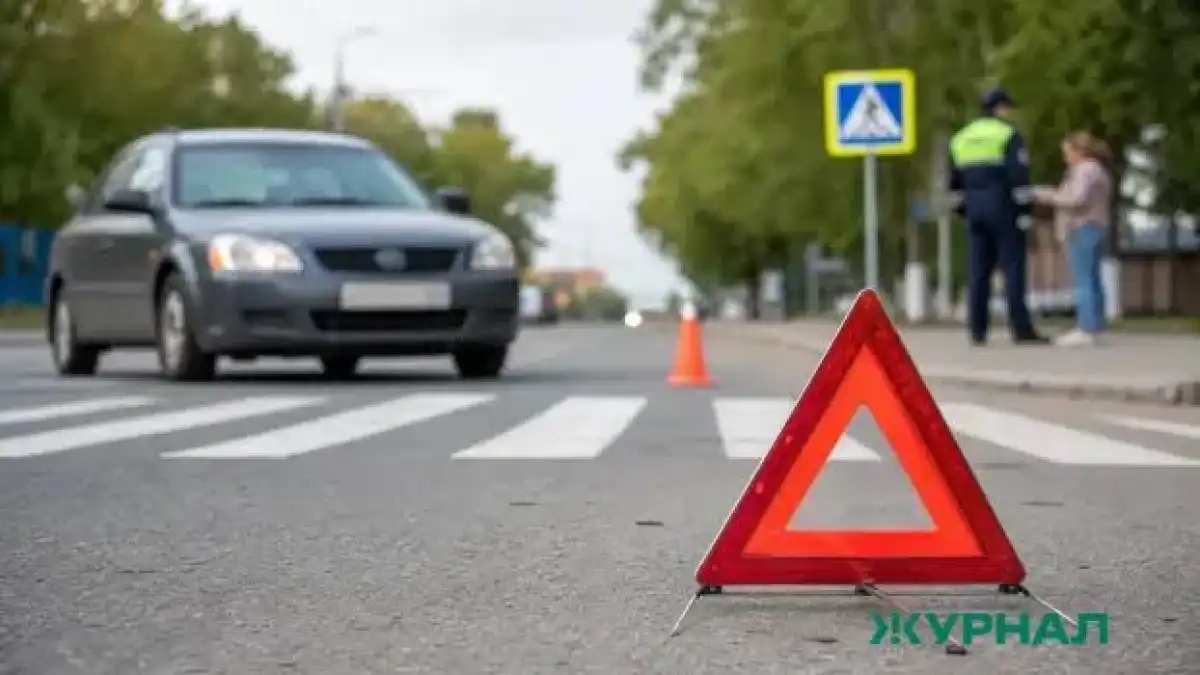 ⁠19-летнего пешехода сбили на переходе в Темиртау