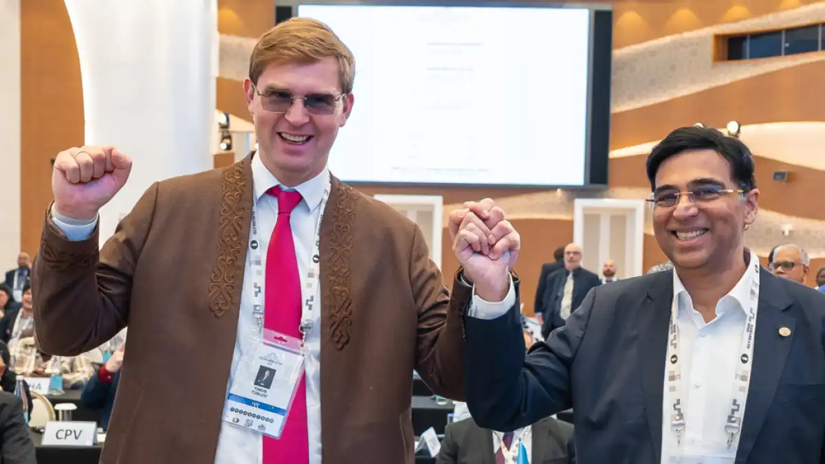 Тимур Турлов избран президентом FIDE