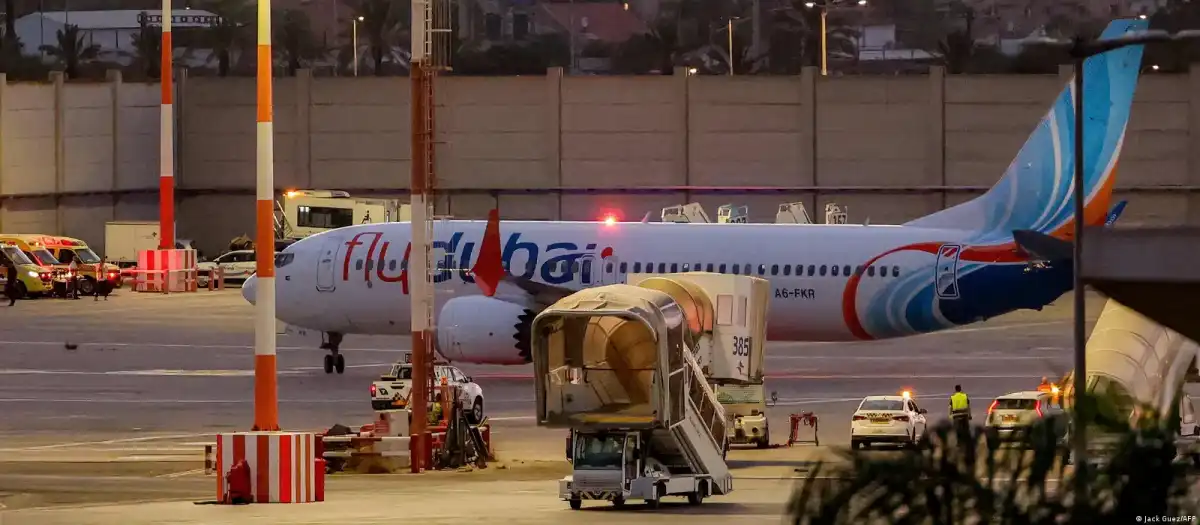 ⁠Посольство Израиля прокомментировало инцидент на борту Flydubai