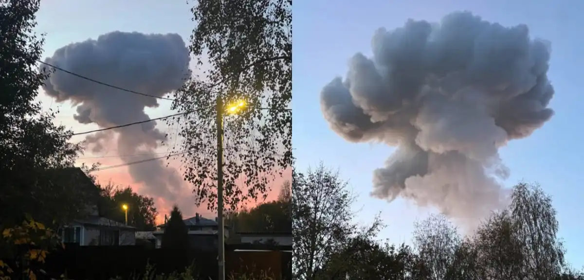 Под Москвой на химзаводе произошла серия взрывов