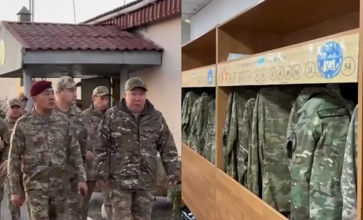 Министр обороны внезапно проверил воинскую часть